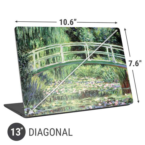Claude Monet White Waterlilies, 1899 Universal Laptop 13in (10.6 x 7.6in) Skin
